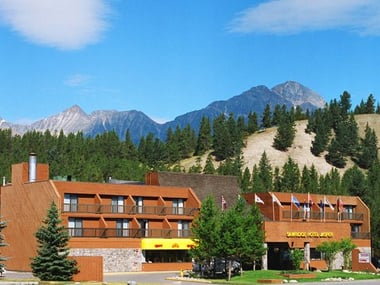 Hotel Exterior in Summer
